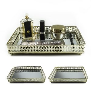 BANDEJA DOURADA MOSAICO - Image 3