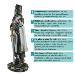 CAVALEIRO TEMPLÁRIO GRANDE - Image 6