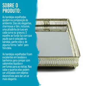 BANDEJA DOURADA NICE - Image 7