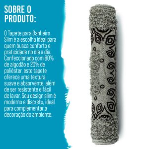 TAPETE DE BANHEIRO SLIM SORTIDO - Image 6