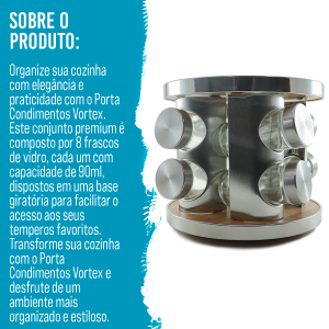 PORTA CONDIMENTO KITCHEN - 8 UNIDADES - Image 6