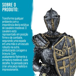 CAVALEIRO COM ESCUDO E ESPADA - Image 7