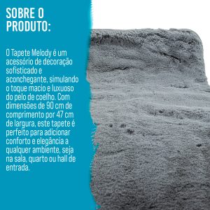 TAPETE MELODY - CINZA - Image 6