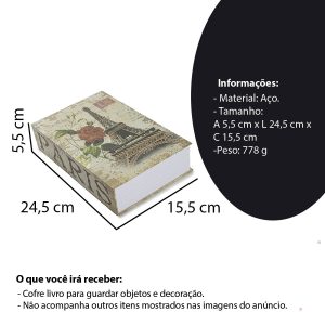 LIVRO COFRE PARIS - Image 3