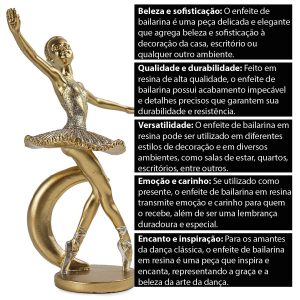 BAILARINA SMOLL DOURADA - Image 4