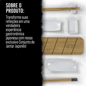 KIT JANTAR SUSHI 9 PEÇAS TÁBUA - Image 5